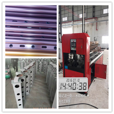 公主嶺市鋁合金管材全自動伺服送料門柱開孔機 精準高效，引領門窗加工新變革